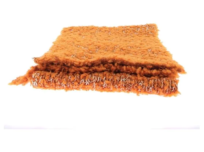ACNE STUDIOS Bufandas T. Lana Naranja 