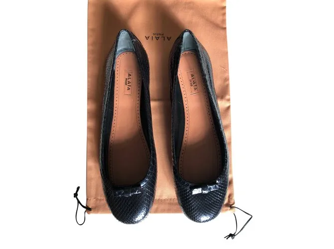 Alaïa Bailarinas negras Negro 