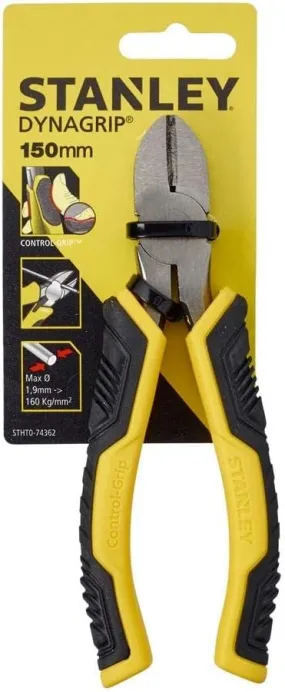 ALICATE STANLEY CONTROL GRIP CORTE DIAGONAL 150MM STHT0-74362