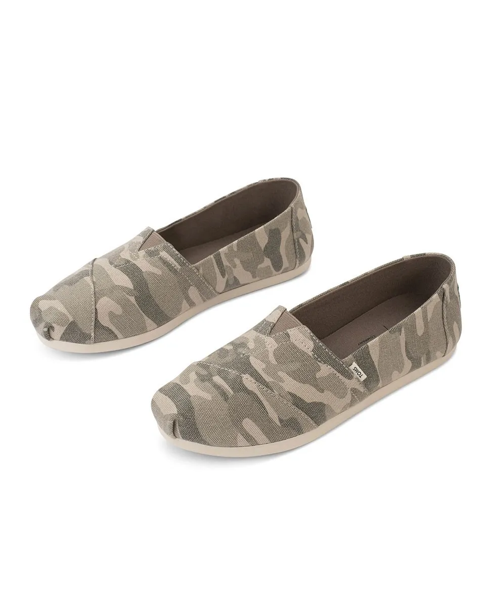 Alpargatas de mujer camo