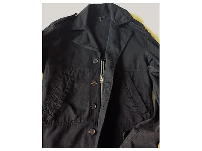 Apc Chaqueta negra Negro 