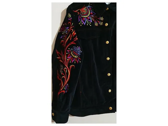 Bob Mackie Chaquetas Negro Multicolor 