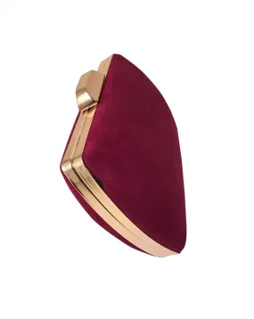 BOLSOS DE FIESTA GRANATE
