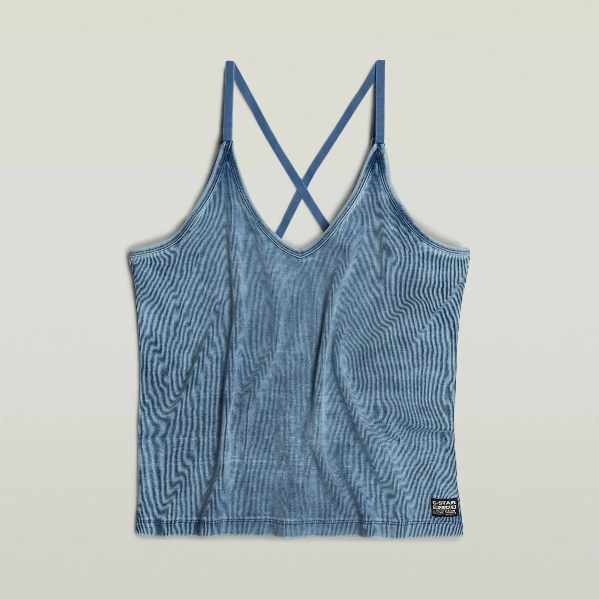 D24518-D643 INDIGO SPAGHETTI STRAP-INDIGO