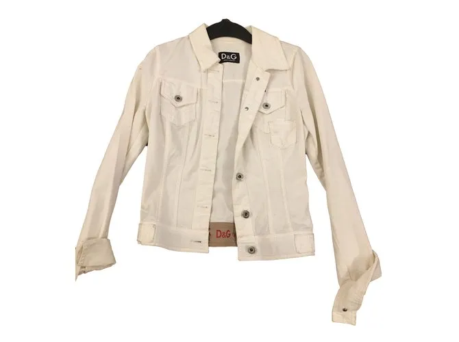 Dolce & Gabbana Chaquetas Blanco 