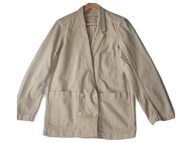 Lemaire Chaquetas Beige 