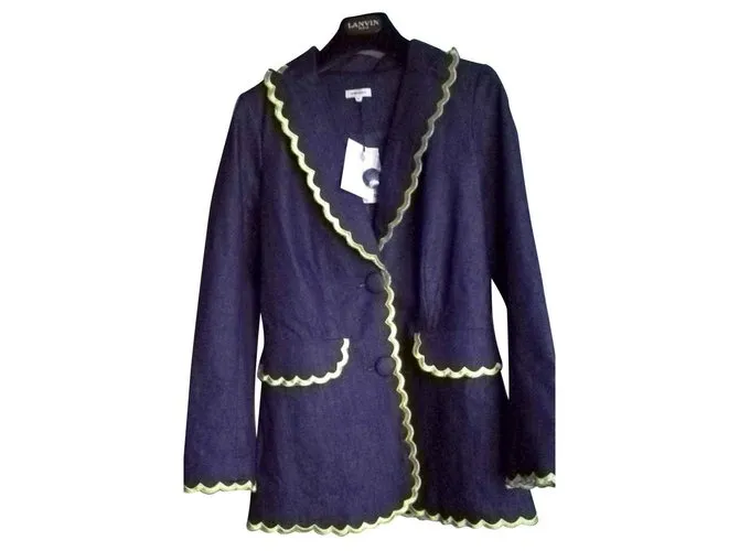 Manoush Chaquetas Azul 