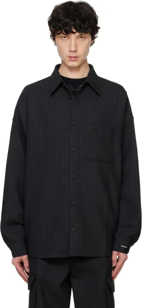 MISBHV Overshirt Pinstripe