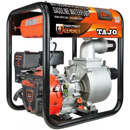 Motobomba a gasolina caudal Tajo 55.000l/h 30m Genergy