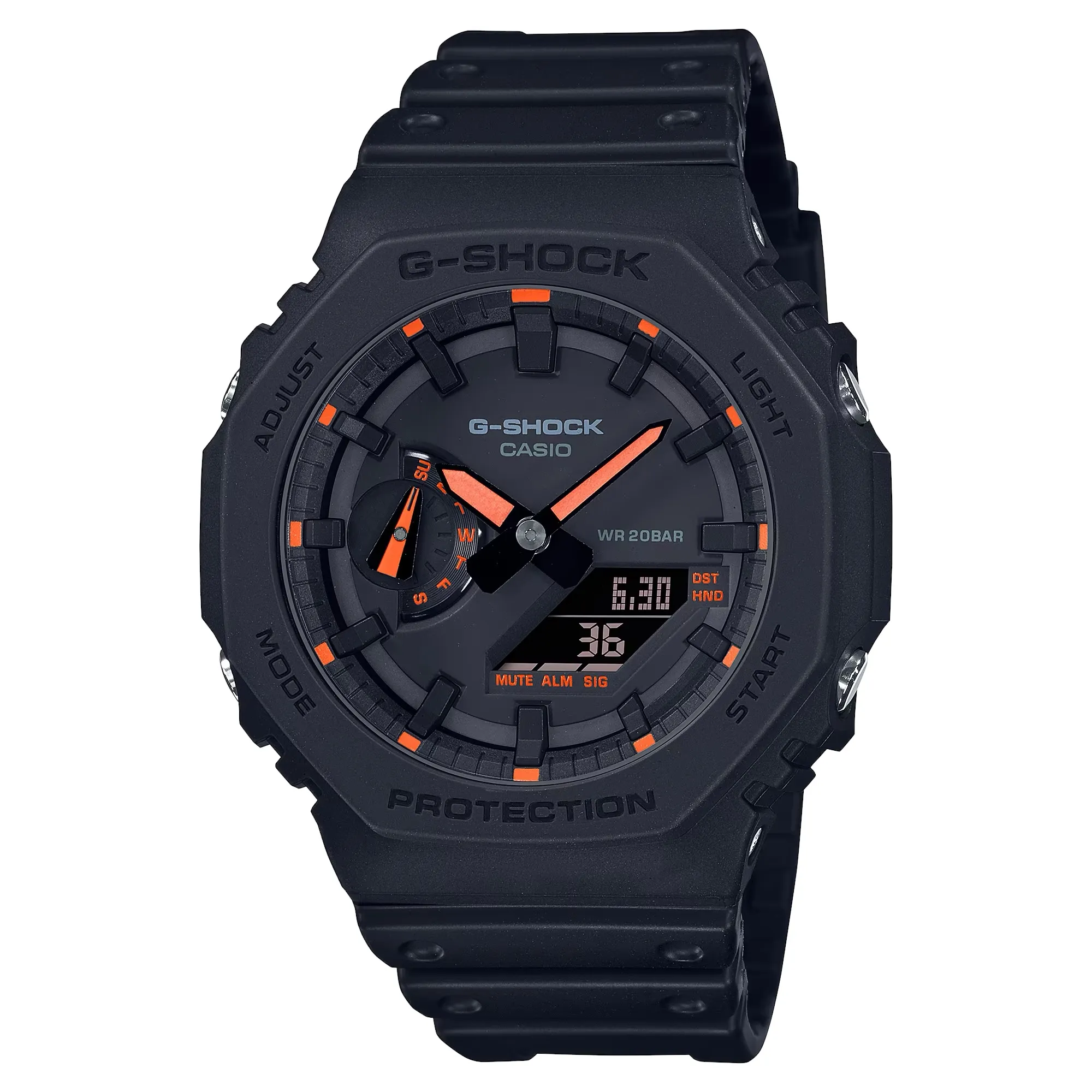 Reloj Casio G-Shock Black GA-2100-1A4
