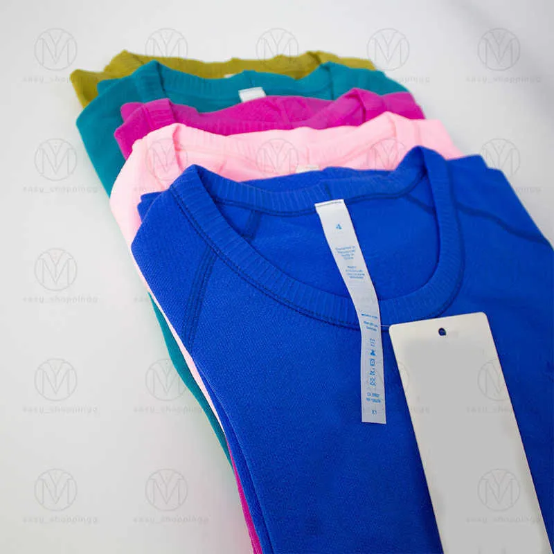 Ropa de yoga para mujer Swiftly Tech 1.0 2.0, camisetas deportivas para mujer, camisetas de manga corta, tejido que absorbe la h