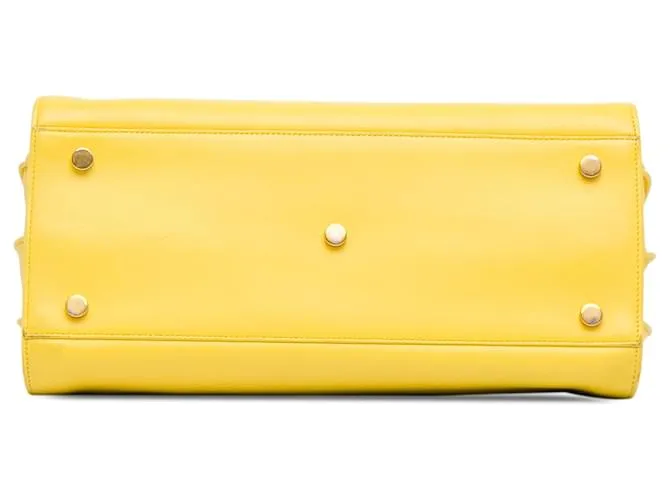 Sac De Jour pequeño amarillo de Saint Laurent 