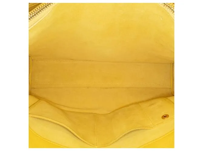 Sac De Jour pequeño amarillo de Saint Laurent 