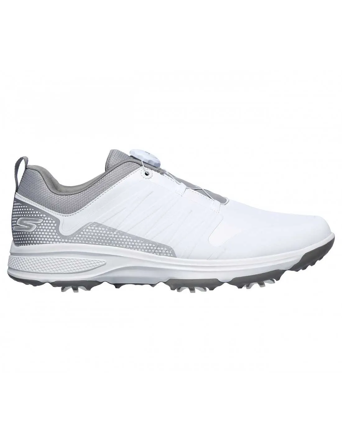 SKECHERS GO GOLF TORQUE TWIST WHITE/GREY - ZAPATO HOMBRE