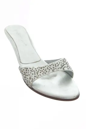 Zapatos color Plateado - Vicky Tcherassi
